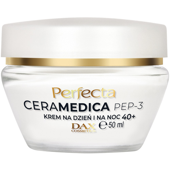 Perfecta Ceramedica Pep-3 przeciwzmarszczkowy krem na dzień i na noc 40+ 50ml