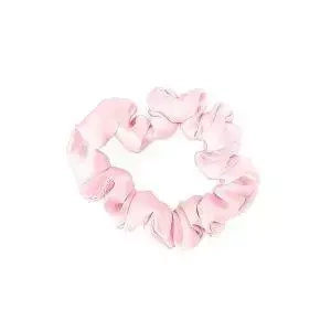 Mexmo Scrunchie Medium Pink Lemonade - Zestaw dwóch gumek jedwabnych