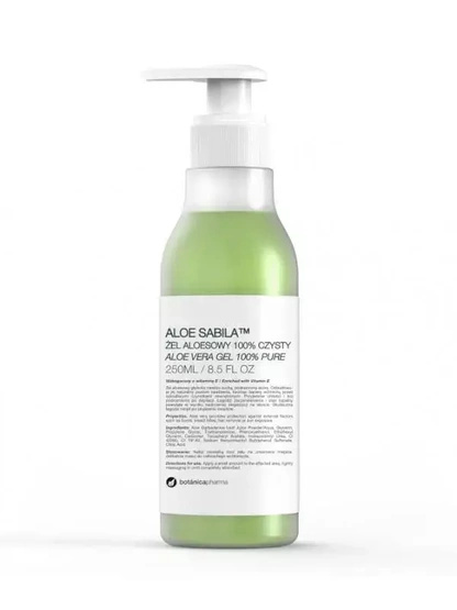 Botanicapharma Aloe Sabila żel aloesowy 100% czysty 250ml