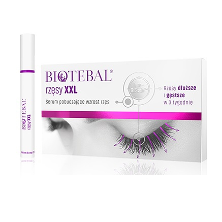 Biotebal Rzęsy XXL serum pobudzające wzrost rzęs 3ml