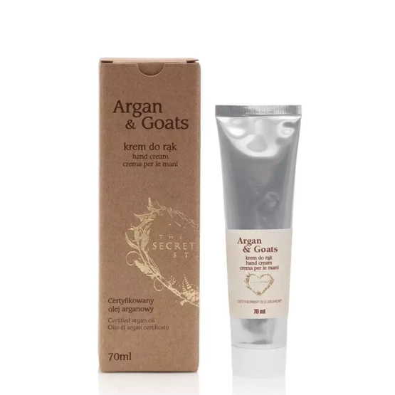 Scandia Cosmetics ARGAN&GOATS krem do rąk 70ml