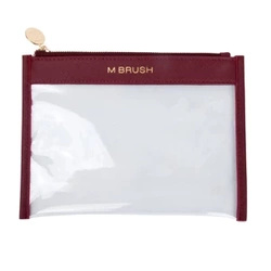 M BRUSH by Maxineczka Burgundy Sachet