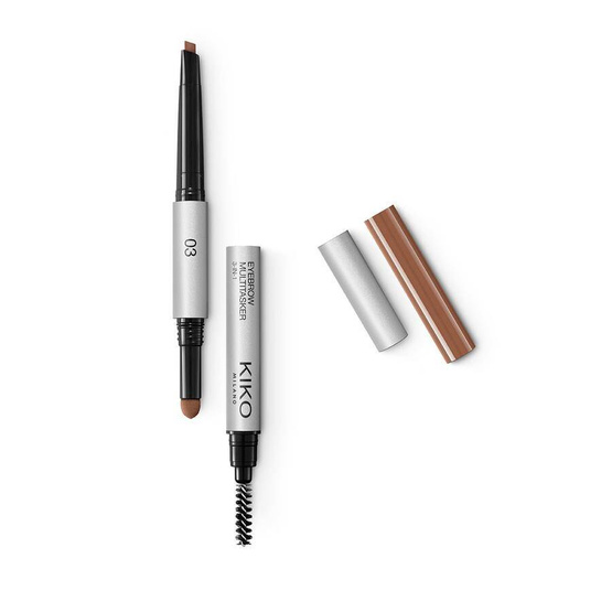 KIKO Milano Eyebrow Multitasker 3in1 wielofunkcyjna kredka do brwi 03 Brunettes  0.4g