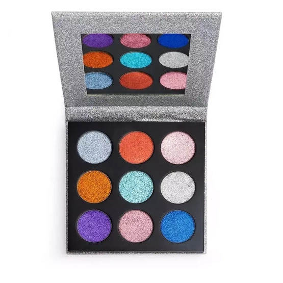 Makeup Revolution REVOLUTION Paleta cieni Pressed Glitter Palette Illusion