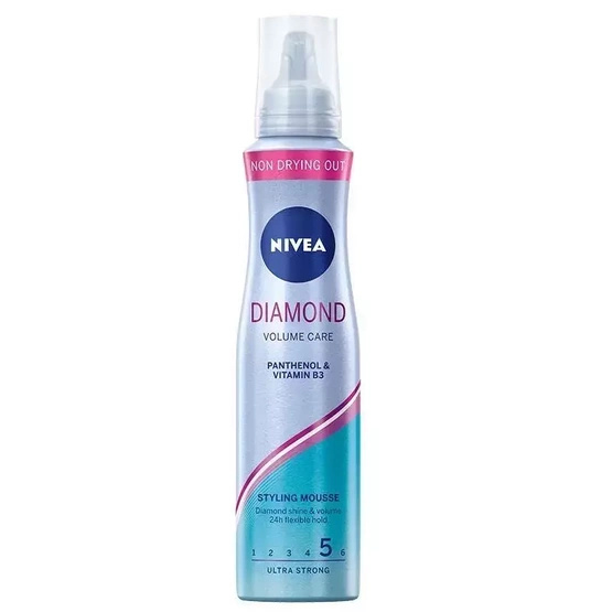 Nivea Diamond Volume Care pianka do włosów 150ml