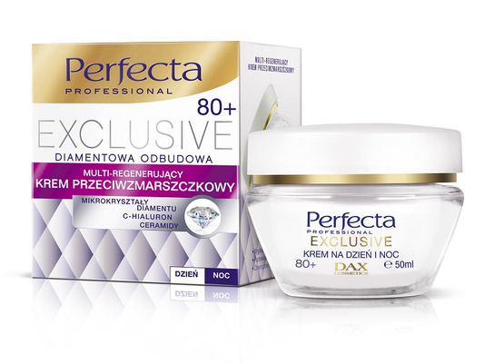 Perfecta Exclusive krem do twarzy na dzień i na noc 80+ 50ml