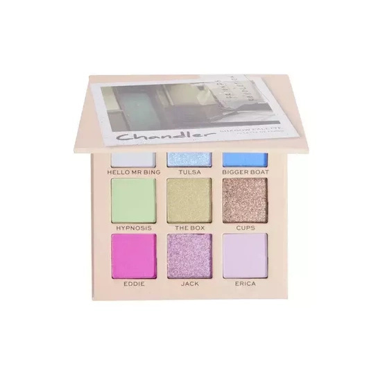 Makeup Revolution x Friends Chandler Eyeshadow Palette -  paleta cieni