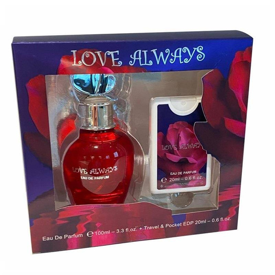 Omerta Love Always zestaw woda perfumowana spray 100ml + woda perfumowana spray 20ml