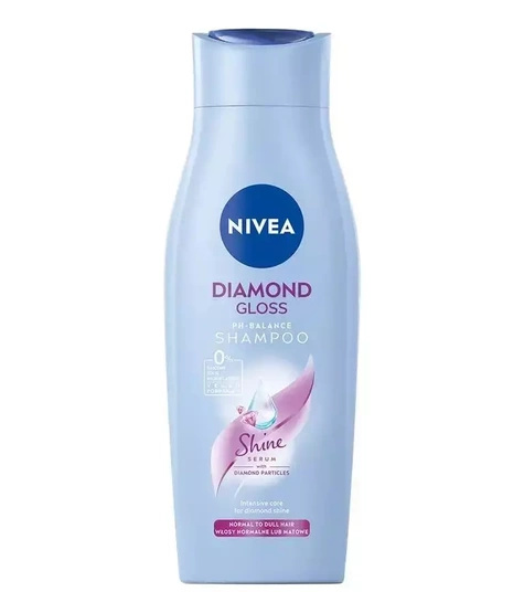 Nivea Diamond Gloss łagodny szampon do włosów 400ml