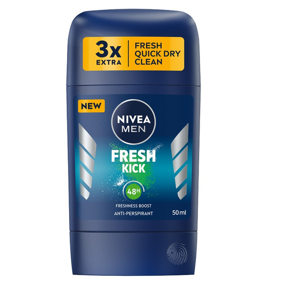 Nivea Men Fresh Kick antyperspirant w sztyfcie 50ml