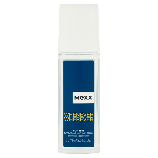 Mexx Whenever Wherever For Him dezodorant spray szkło 75ml