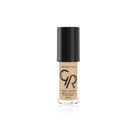 Golden Rose Total Cover 2 in 1 Foundation & Concealer - Kryjący podkład i korektor 2 w 1 - 11