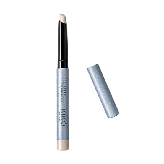 KIKO Milano Cool Colour Eyeshadow Stick cień do powiek w sztyfcie 01 Metallic Dirty White 1.6g