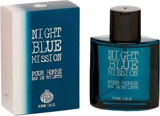 Real Time Night Blue Mission Pour Homme woda toaletowa spray 100ml