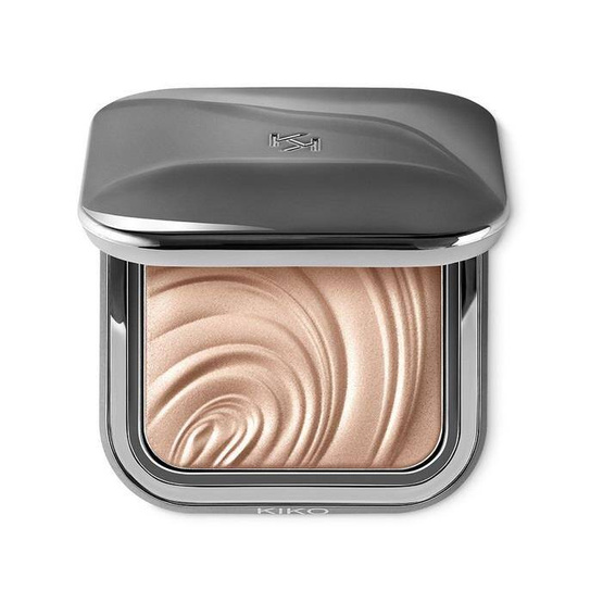 KIKO Milano Glow Fusion Intense Powder Highlighter rozświetlacz w pudrze do twarzy 01 Champagne 10.5g