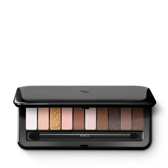 KIKO Milano Soft Nude Eyeshadow Palette paleta cieni do powiek 02 Warm Tones 7.5g