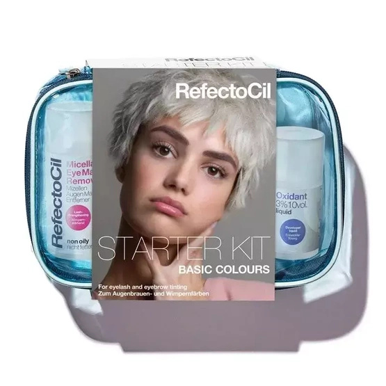 RefectoCil Starter Kit Basic Colours – Zestaw startowy do koloryzacji brwi i rzęs