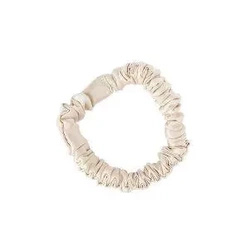 Mexmo Scrunchie Small Light Beige - Zestaw dwóch gumek jedwabnych