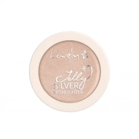 Lovely JELLY SILVER HIGHLIGHTER rozświetlacz do twarzy Srebrny