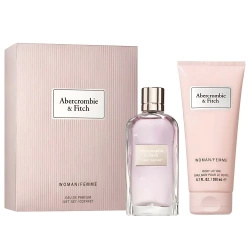 Abercrombie&Fitch First Instinct Woman zestaw woda perfumowana spray 100ml + balsam do ciała 200ml