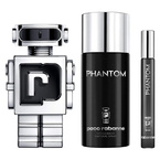 Paco Rabanne Phantom zestaw woda toaletowa spray 100ml + dezodorant spray 150ml + woda toaletowa spray 10ml