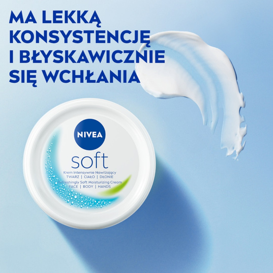 Nivea Soft krem intensywnie nawilżający 500ml