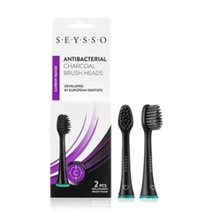 SEYSSO  Carbon Antibacterial SE0102 2 szt. Końcówki do szczoteczki sonicznej