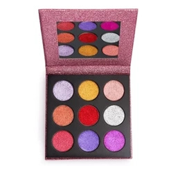 Makeup Revolution REVOLUTION Paleta cieni Pressed Glitter Palette Diva