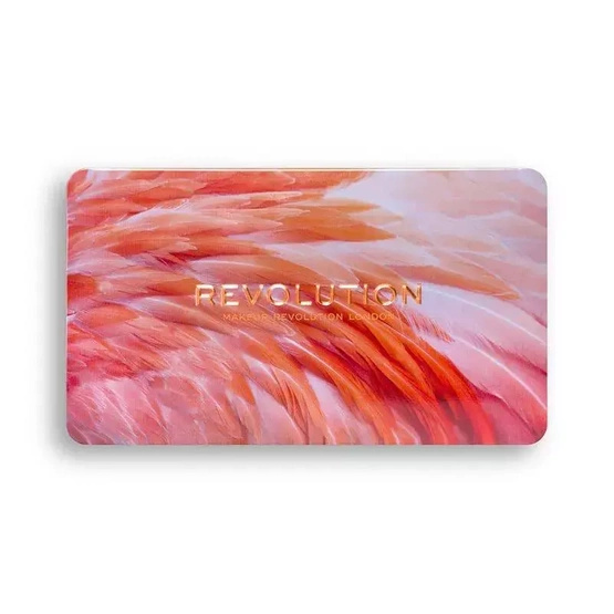 Makeup Revolution Forever Flawless Flamboyance Flamingo Eyeshadow Palette Paleta cieni