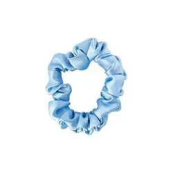 Mexmo Scrunchie Medium Baby Blue - Zestaw dwóch gumek jedwabnych