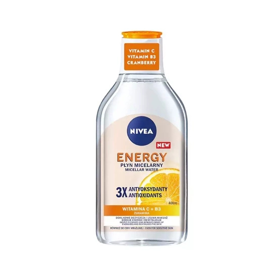 Nivea Energy płyn micelarny z 3 antyoksydantami 400ml