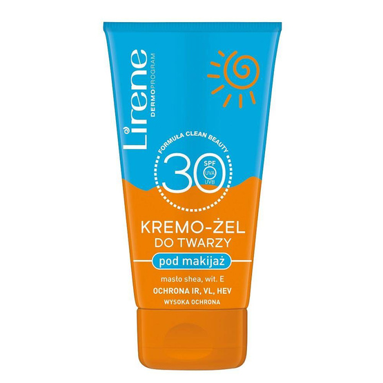 Lirene Sun kremo-żel do twarzy pod makijaż SPF30 50ml