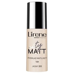 Lirene City Matt podkład matujący do twarzy 203 Jasny 30ml