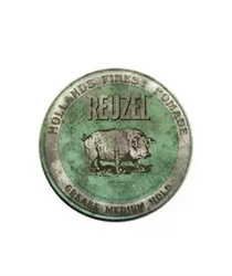 Reuzel Green Grease Medium Hold Piglet Woskowa pomada do włosów 35g