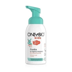 OnlyBio Kids pianka do higieny intymnej dla dziewczynek od 3. roku życia 300ml