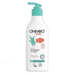 OnlyBio Kids łagodny szampon do włosów od 3. roku życia 300ml