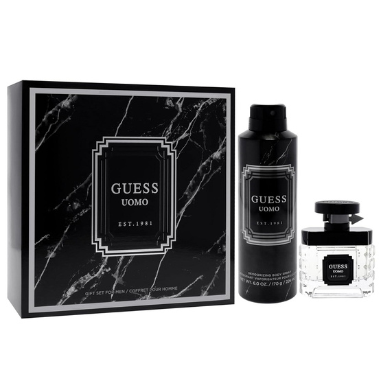 Guess Uomo zestaw woda toaletowa spray 50ml + dezodorant spray 226ml