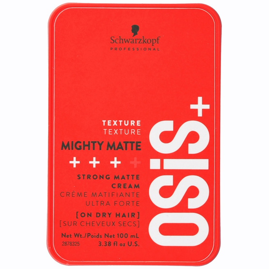 Schwarzkopf Professional Osis+ Mighty Matte mocno utrwalający matujący krem do stylizacji włosów 100ml