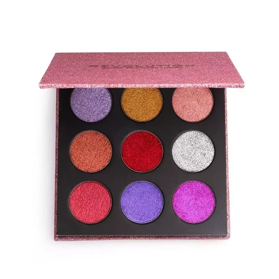 Makeup Revolution REVOLUTION Paleta cieni Pressed Glitter Palette Diva