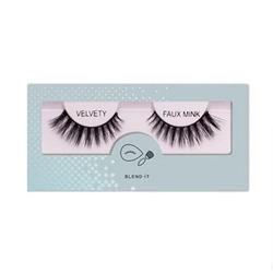 BLEND IT False Eyelashes VELVETY FAUX MINK