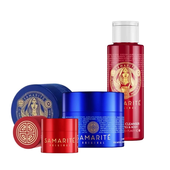 KIT Samarité Göttliche Creme 45ml + Supreme Balm MINI 15ml + Supreme Cleanser 100ml