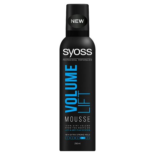 Syoss Volume Lift Mousse pianka do włosów Extra Strong 250ml