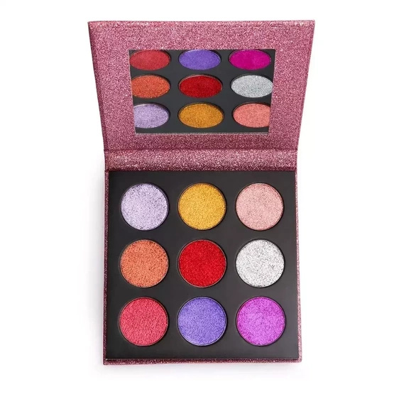 Makeup Revolution REVOLUTION Paleta cieni Pressed Glitter Palette Diva