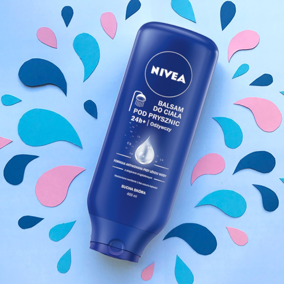 Nivea Odżywczy balsam do ciała pod prysznic 400ml