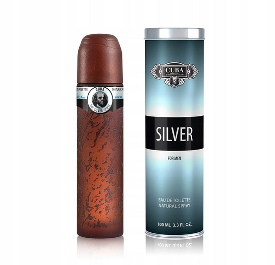 Cuba Original Cuba Silver For Men woda toaletowa spray 100ml