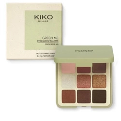 KIKO Milano Green Me Eyeshadow Palette paleta 9 cieni do powiek 101 Cool Spice 9g