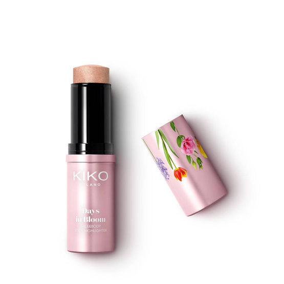 KIKO Milano Days in Bloom Face&Body Stick Highlighter rozświetlacz do twarzy i ciała w sztyfcie 02 Gold Attitude 10.5g