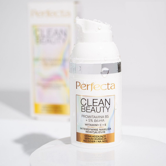 Perfecta Clean Beauty odmładzające serum-kuracja na dzień i na noc 30ml