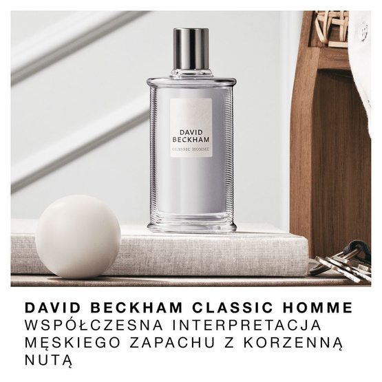 David Beckham Classic Homme woda toaletowa spray 100ml