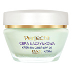 Perfecta Cera Naczynkowa Nawilżenie i Odżywienie krem do twarzy na dzień SPF20 50ml